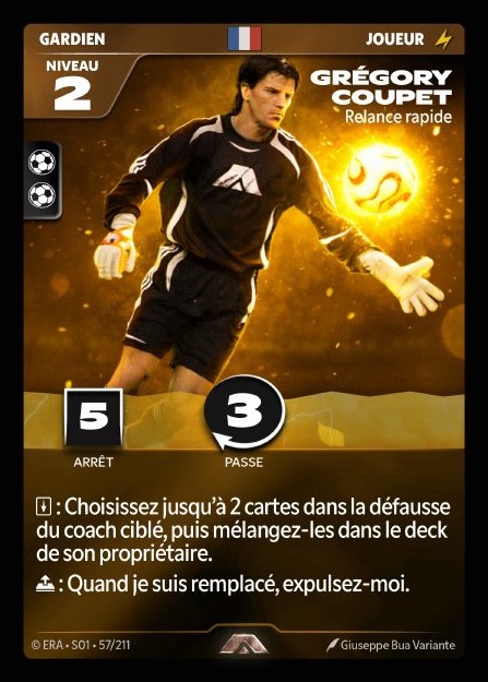 Grégory Coupet - Relance rapide