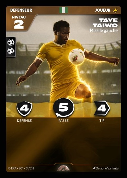 Taye Taiwo - Missile gauche